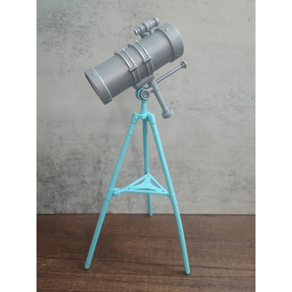 Mattel Barbie Doll Blue and Gray 9" Telescope A2